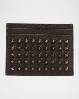 Christian Louboutin Men's Kios Red Sole Empire Card Case | Neiman