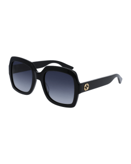 Men's Designer Oversize Square Sunglasses - Gradient UV400 – Polished Gear