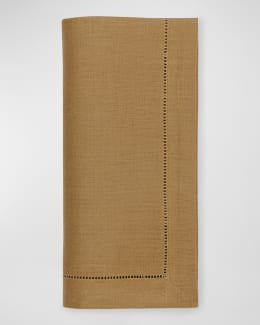 Set Of 6 Oblong Cocktail Napkins 6X9 - Classico Collection - By Sferra