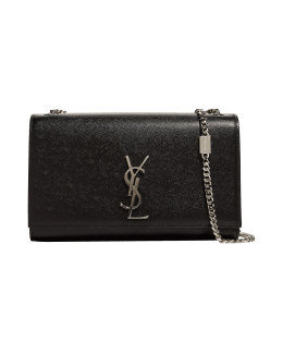 Saint Laurent Small Kate Reversible Chain Bag in Pavot Rouge