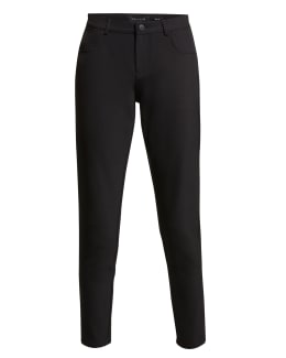 ARMARIUM Ambrogio Skinny-Leg Slit-Hem Pants | Neiman Marcus