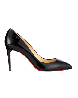Christian Louboutin Pigalle Follies 85mm Patent Red Sole Pumps