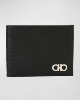 TOM FORD Men's T-Line Leather Money Clip Wallet | Neiman Marcus