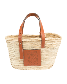 Givenchy Small Plage Voyou Raffia Basket Tote Bag | Neiman Marcus