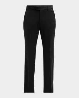 注目 Armani Giorgio Men's Neiman | Pants Suit Wool-Blend Pleated パンツ