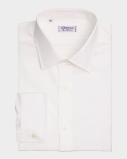 gold label dress shirts Roundtree Yorke Non-Iron Fitted Point Collar Shirt, Mens, 16.5 x 36, Pink wash fabric New Gold Label Roundtree &
