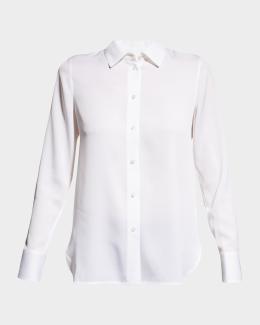 Smythe Box Pleat Shirt | Neiman Marcus