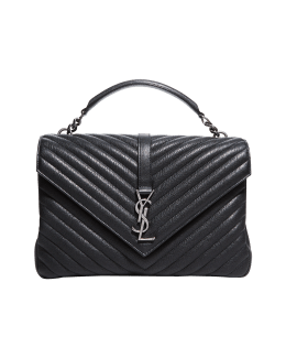 Saint Laurent Loulou Medium Chain Bag Taupe – Now You Glow