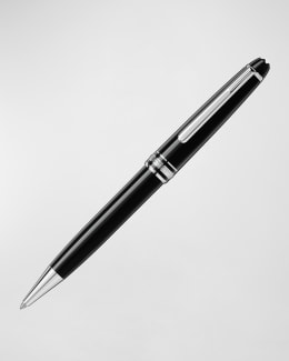 Montblanc Meisterstuck LeGrand Ball Point Pen Platinum Coated Neiman Marcus