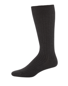 Neiman Marcus Core-Spun Socks, Over-the-Calf | Neiman Marcus