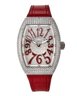 Franck muller diamond watch yellow 2025 band