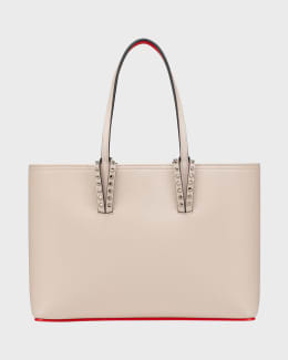 トートバッグ Christian Louboutin Beige leather Cabata mini tote bag Christian Louboutin | Cabata E/W mini beige leather tote bag