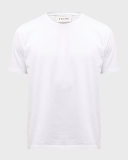 【DISCERNMENT】Stripe Relaxed T-shirt FRAME Men's Relaxed Stripe T-Shirt | Neiman Marcus