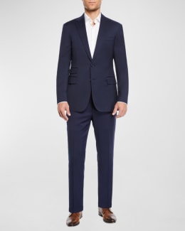Emporio Armani Super 130s Wool Two-Piece Classic Fit Suit