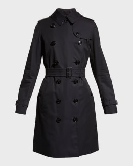 VIP【送料無料・関税込み】Burberry White Cotton Trench Coat Burberry Short Cotton Twill Trench Coat in White for Men | Lyst