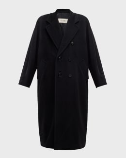 【送料&関税込】Max Mara Zaffo Double-breasted Coat MAX MARA Zaffo double-breasted cashmere coat | NET-A-PORTER
