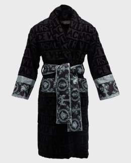 Versace Men's Medusa 95 Jacquard Terry Cloth Crocodile