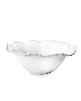 Beatriz Ball Thanni Shell Small Bowl White and Silver main image 1