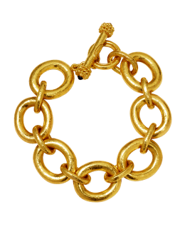 Gold Letter Bracelet – Queen Bee Collective
