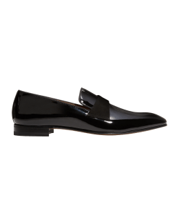 Christian Louboutin Men's Dandelion Patent Leather Tassel Loafers ...