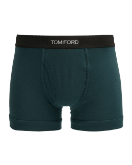 TOM FORD Logo-Trim Boxer Briefs | Neiman Marcus