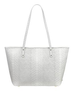 Sac Tote Et Accessoires Assortis Worthington - Imprimé Python, Taille Medium, Gris, Occasion