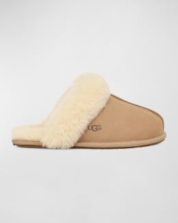 Scuffette II Suede Slippers | Neiman Marcus