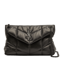 Small Fairfield Wool and Leather Crossbody Bag