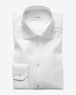 eton men's slim-fit twill dress shirt product info and reviews Eton Men's Cotton-Twill Slim-Fit Dress Shirt - Blue