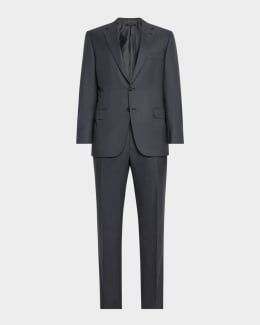 Brioni Men's Brunico Solid Two-Piece Suit | Neiman Marcus