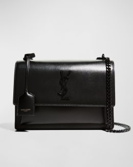 Saint Laurent Kate Medium YSL Crossbody Bag in Grained
