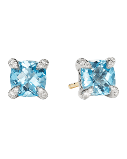 David Yurman Chatelaine Stud Earrings with Gemtone and Diamonds in ...