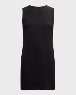 Theory Asymmetric Ruched Tank Dress | Neiman Marcus