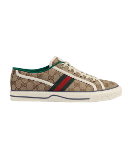 Gucci Men's Ace GG Crystal Canvas Sneakers