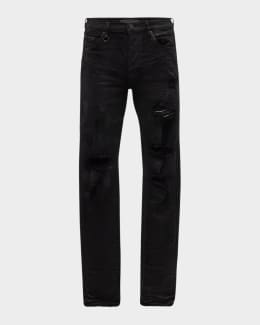 Buy PURPLE BRAND Slim Jeans In Denim - Grey At 33% Off