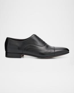 Giorgio Armani Men's Formal Leather Derby Shoes | Neiman Marcus