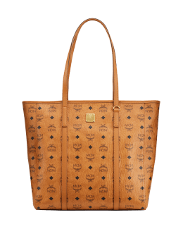 MCM Liz Reversible Large Visetos Tote Bag Neiman Marcus