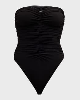 Norma kamali discount marissa one piece