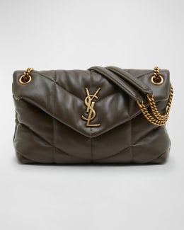 Saint Laurent Loulou Small YSL Shoulder Bag in Quilted