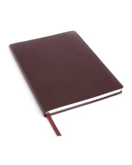 Royce New York Executive Leather Weekly Planner - Taupe
