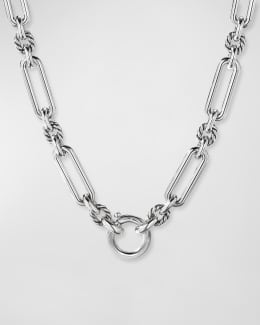 David Yurman Lexington Chain Necklace in Sterling Silver, 18