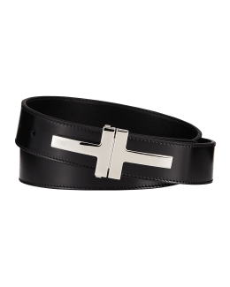 Ricky - Belt - Calf leather - Black - Christian Louboutin