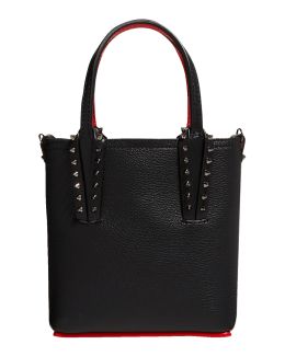 Christian Louboutin Cabata Mini Tote in Grained Leather Neiman