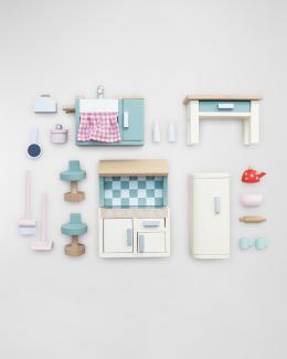 Le Toy Van Chambre Des Parents Daisylane - Set Meubles Maison De Poupées En Bois Pour Enfants Dès 3 Ans