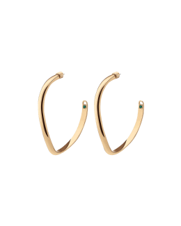 Retrofete - Hoop Letter Earring
