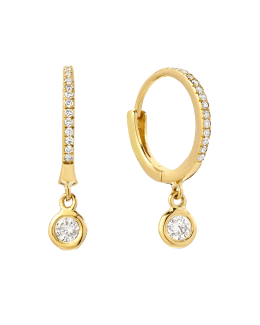 Jennifer zeuner bianca hoop earrings shop
