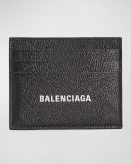 Balenciaga Men's Cash Square Folded Coin Wallet Used Effect