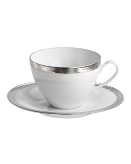 MacKenzie-Childs  Courtly Check Espresso Cup & Saucer Set