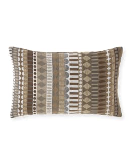 Elaine Smith Deco Linen Sunbrella Pillow | Neiman Marcus