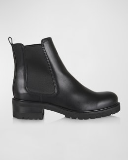 Rag & Bone Quinn Leather Chelsea Ankle Booties | Neiman Marcus